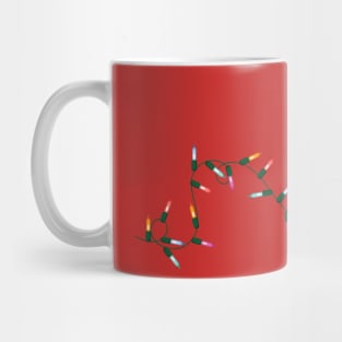 Tangle of Christmas lights Mug